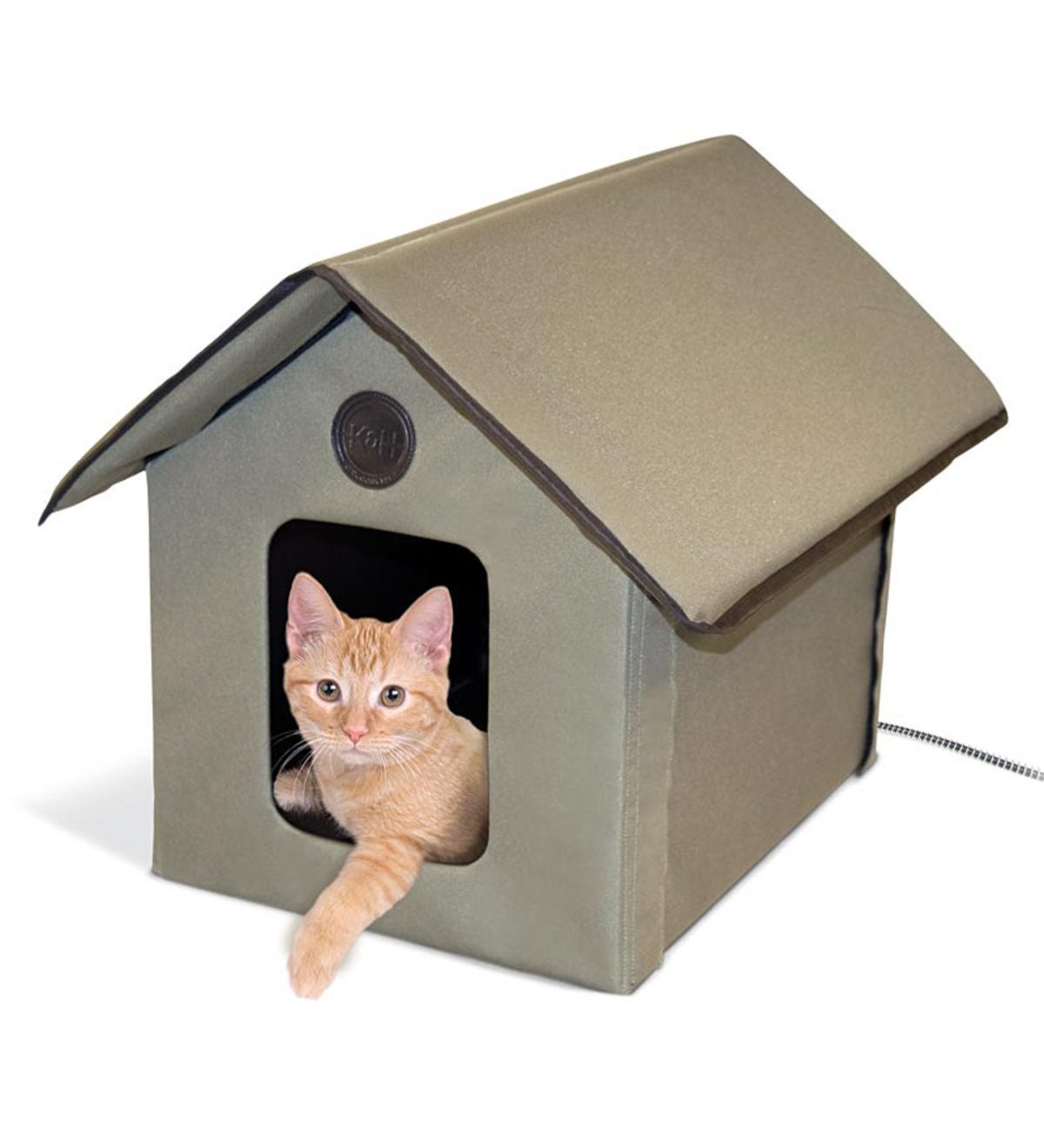 Waterproof Heated Outdoor Cat House 