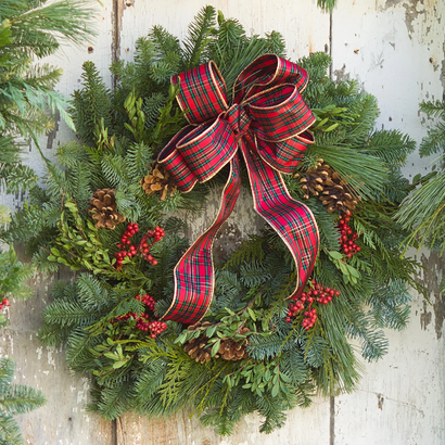 Christmas Trees, Wreaths, & Garlands