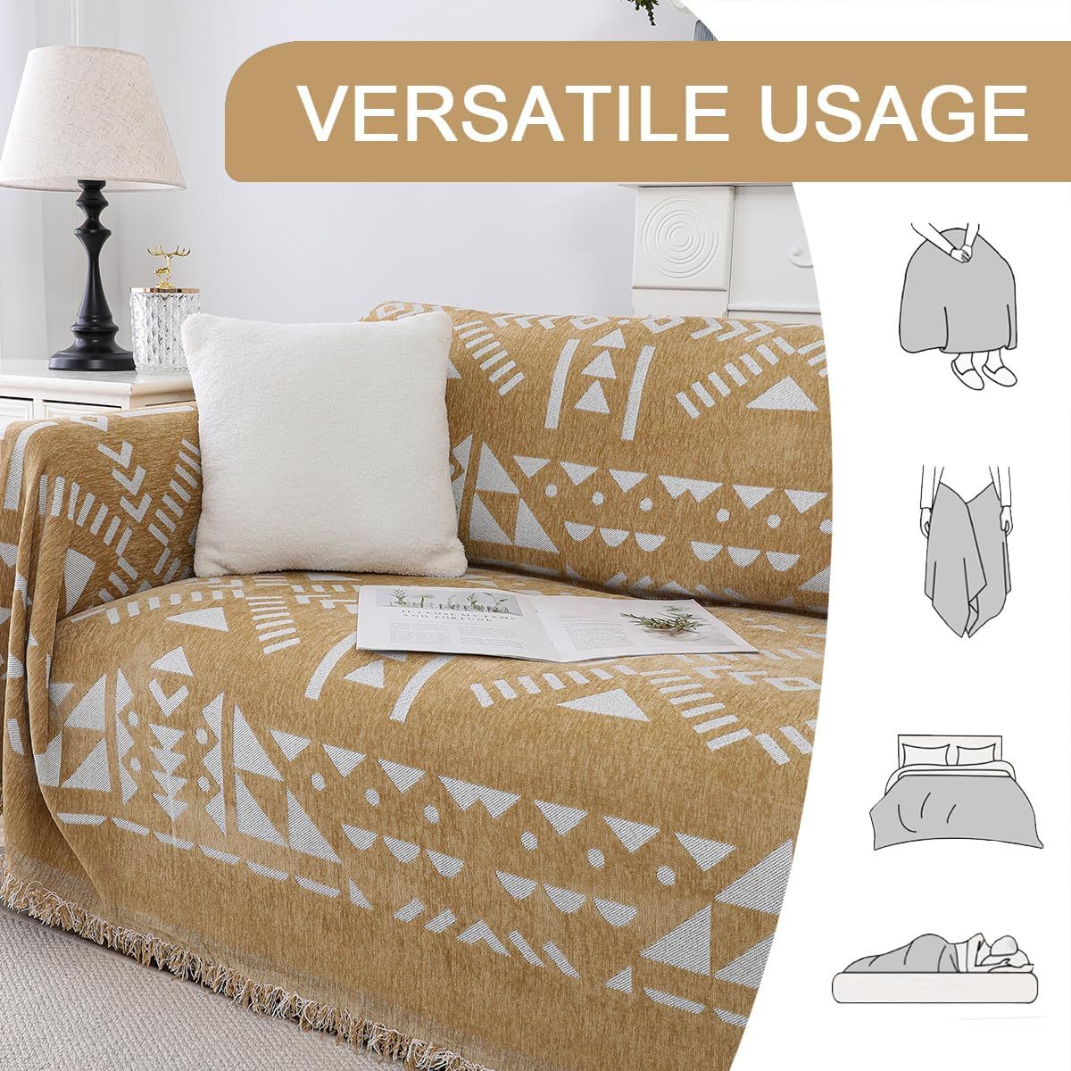 Premium Couch Cover Blanket