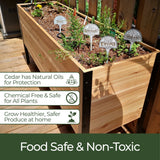 18″ x 36″ Deep Root Raised Garden Bed - 30″ TALL / Select Grade