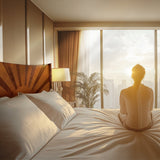 Rorns Sunset Platform Bed Frame With Headboard