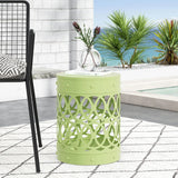 Riviera Outdoor Metal Large End Table