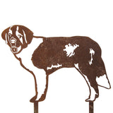 Saint Bernard Garden Stake