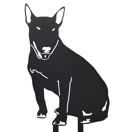 Bull Terrier Garden Stake