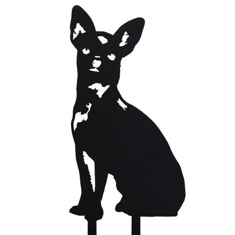 Chihuahua Garden Stake