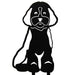 Maltipoo Garden Stake
