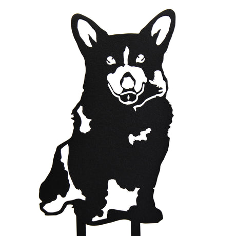 Corgi Garden Stake