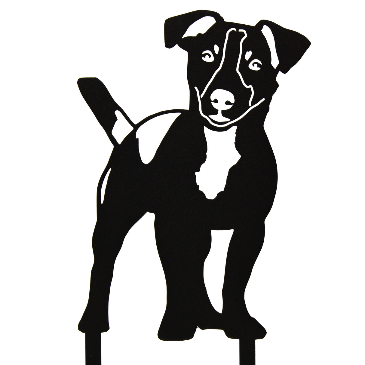 Jack Russell Terrier Garden Stake