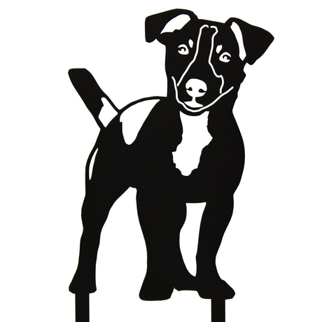 Jack Russell Terrier Garden Stake