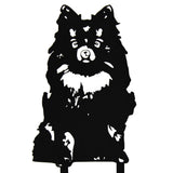 Pomeranian Garden Stake