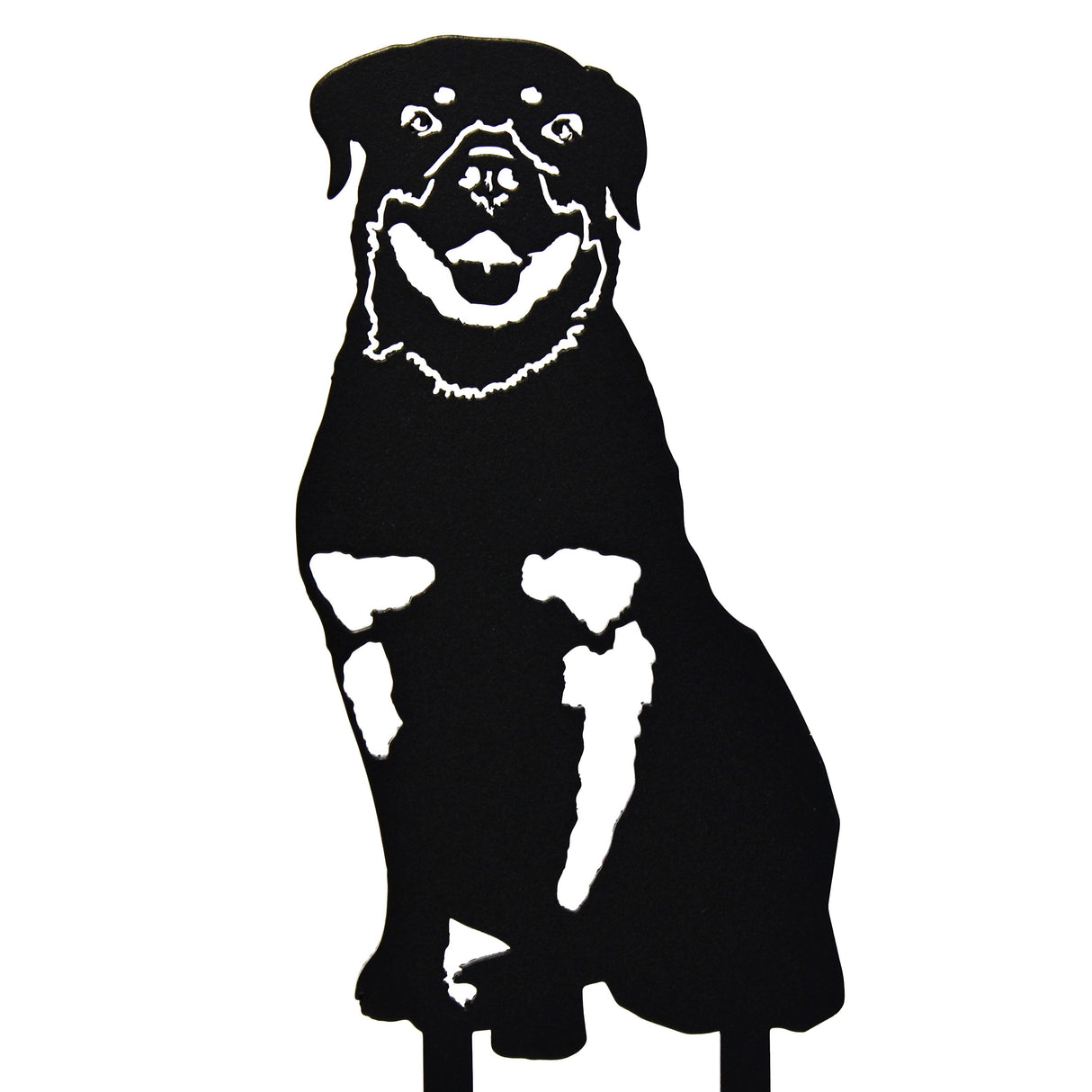 Rottweiler Garden Stake