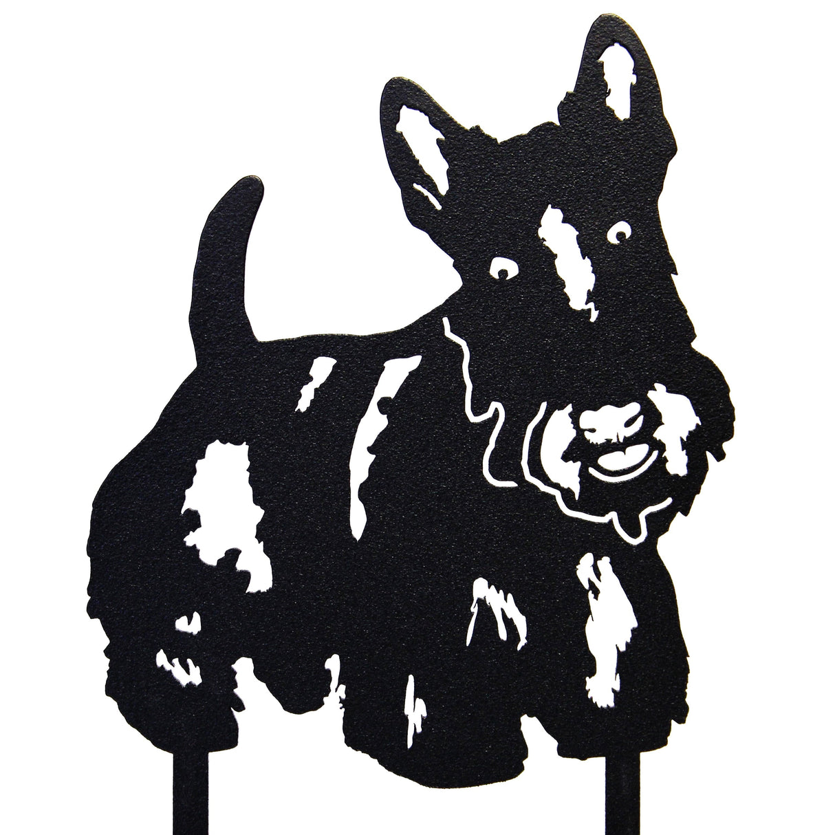 Scottish Terrier Garden Stake