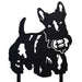 Scottish Terrier Garden Stake