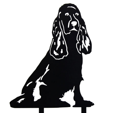 Cocker Spaniel Garden Stake