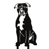 American Staffordshire Terrier Metal Art – Handcrafted Dog Décor