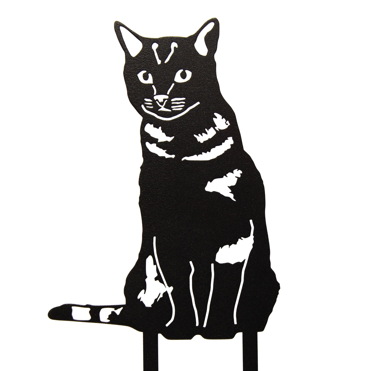 Shorthair Tabby Garden Stake