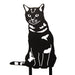 Shorthair Tabby Garden Stake