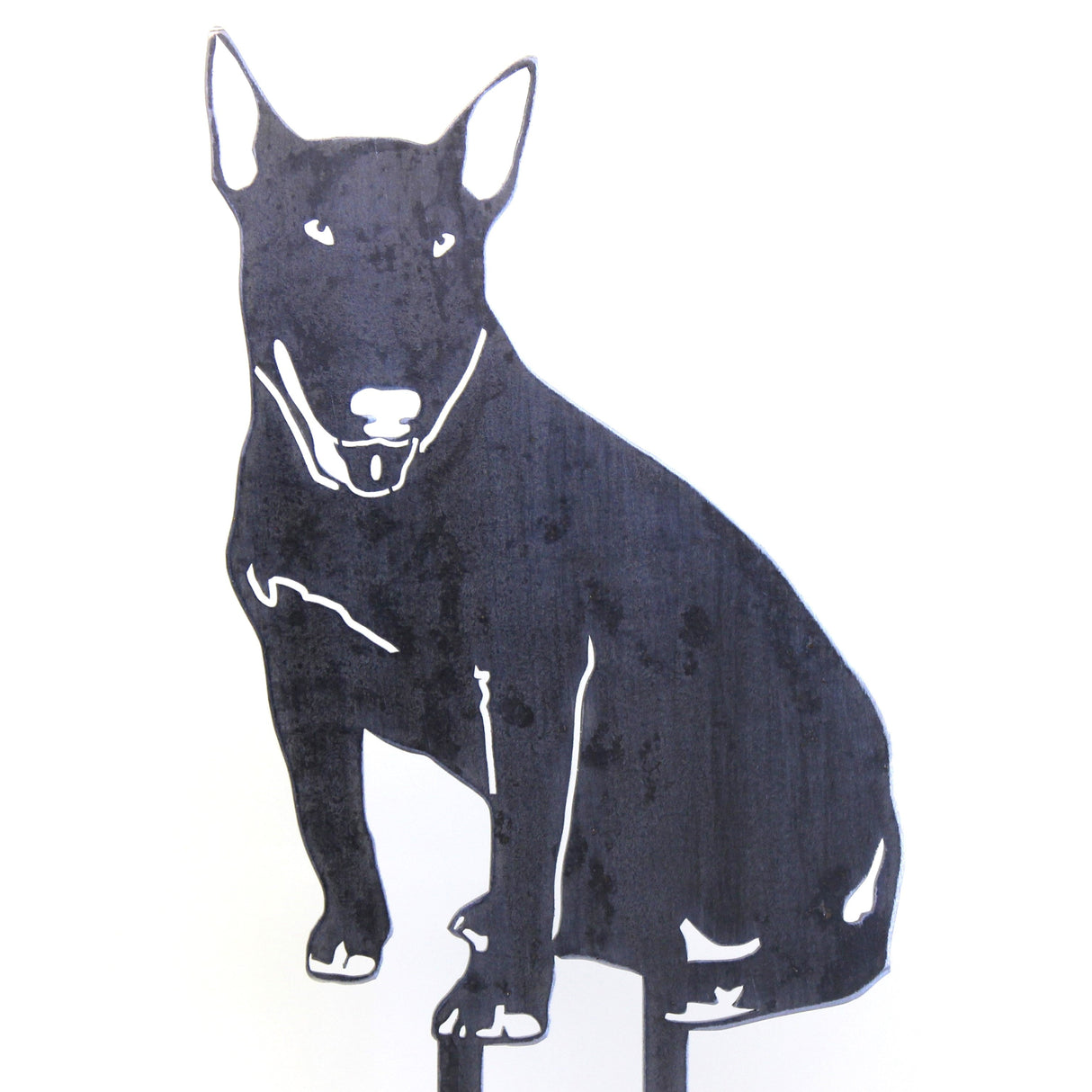 Bull Terrier Garden Stake