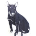 Bull Terrier Garden Stake