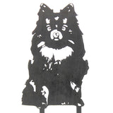 Pomeranian Garden Stake