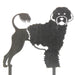 Portuguese Water Dog Garden Stake