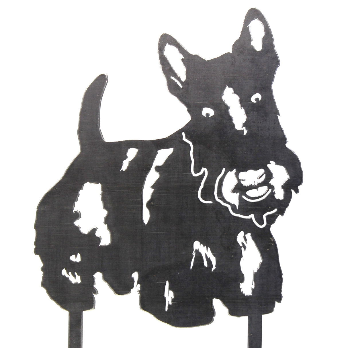 Scottish Terrier Garden Stake