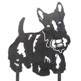 Scottish Terrier Garden Stake