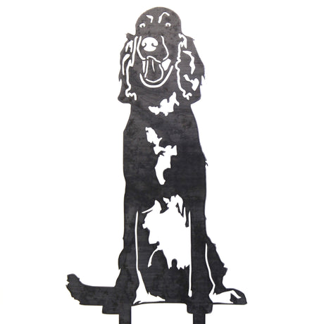English Setter Garden Stake