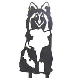 Shetland Sheepdog Garden Stake