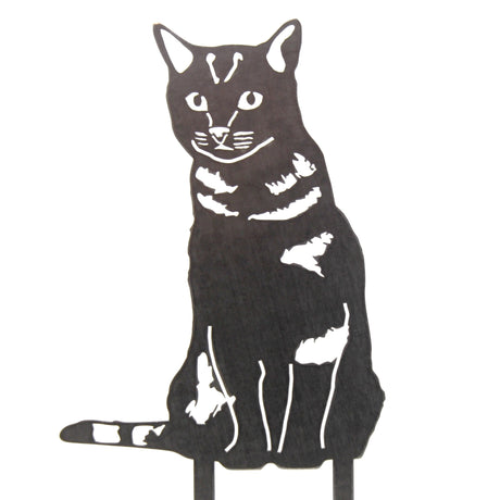 Shorthair Tabby Garden Stake