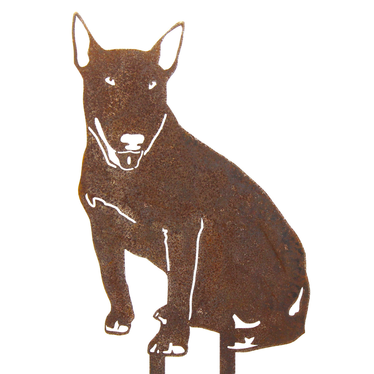 Bull Terrier Garden Stake