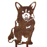Corgi Garden Stake