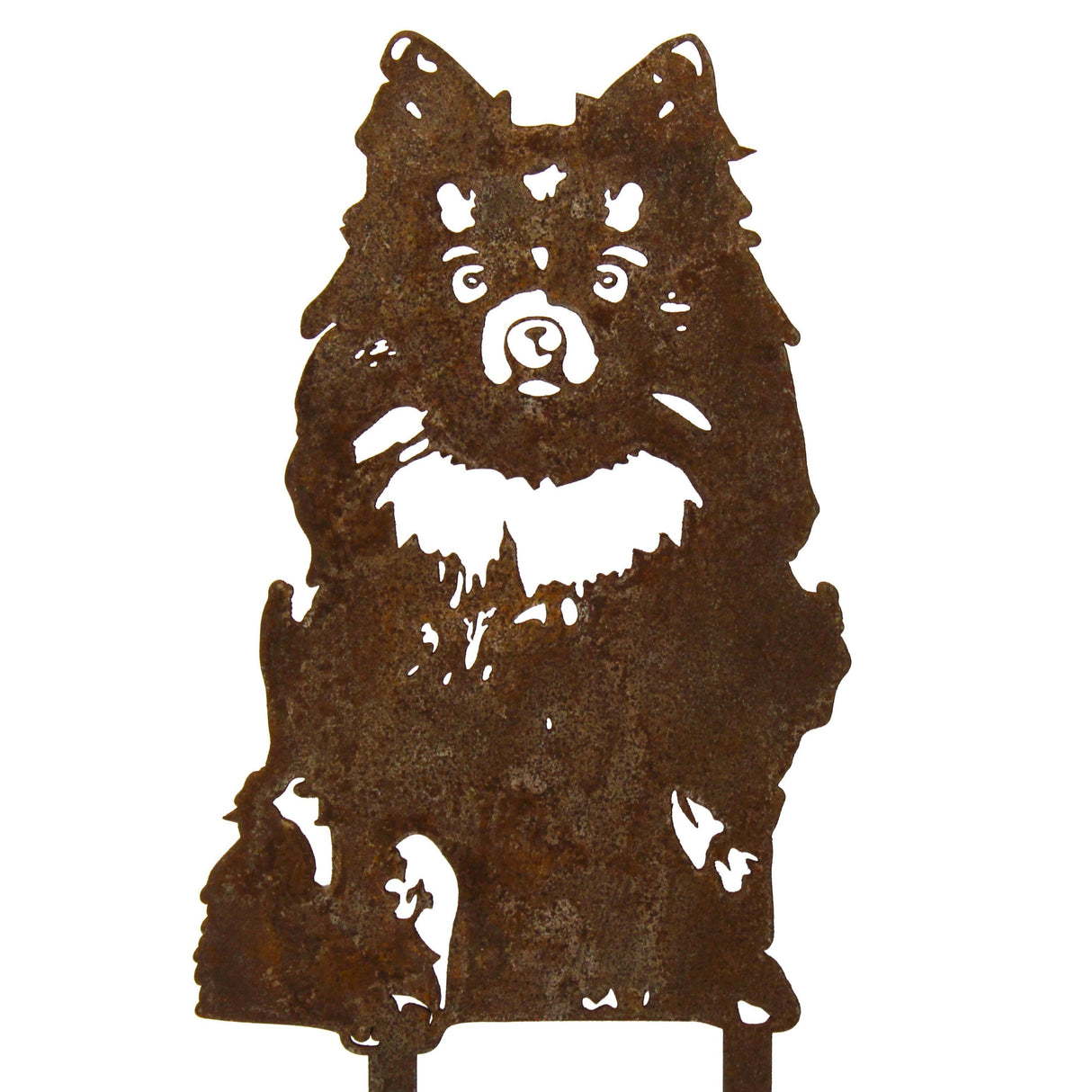 Pomeranian Garden Stake