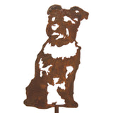 Schnauzer Garden Stake
