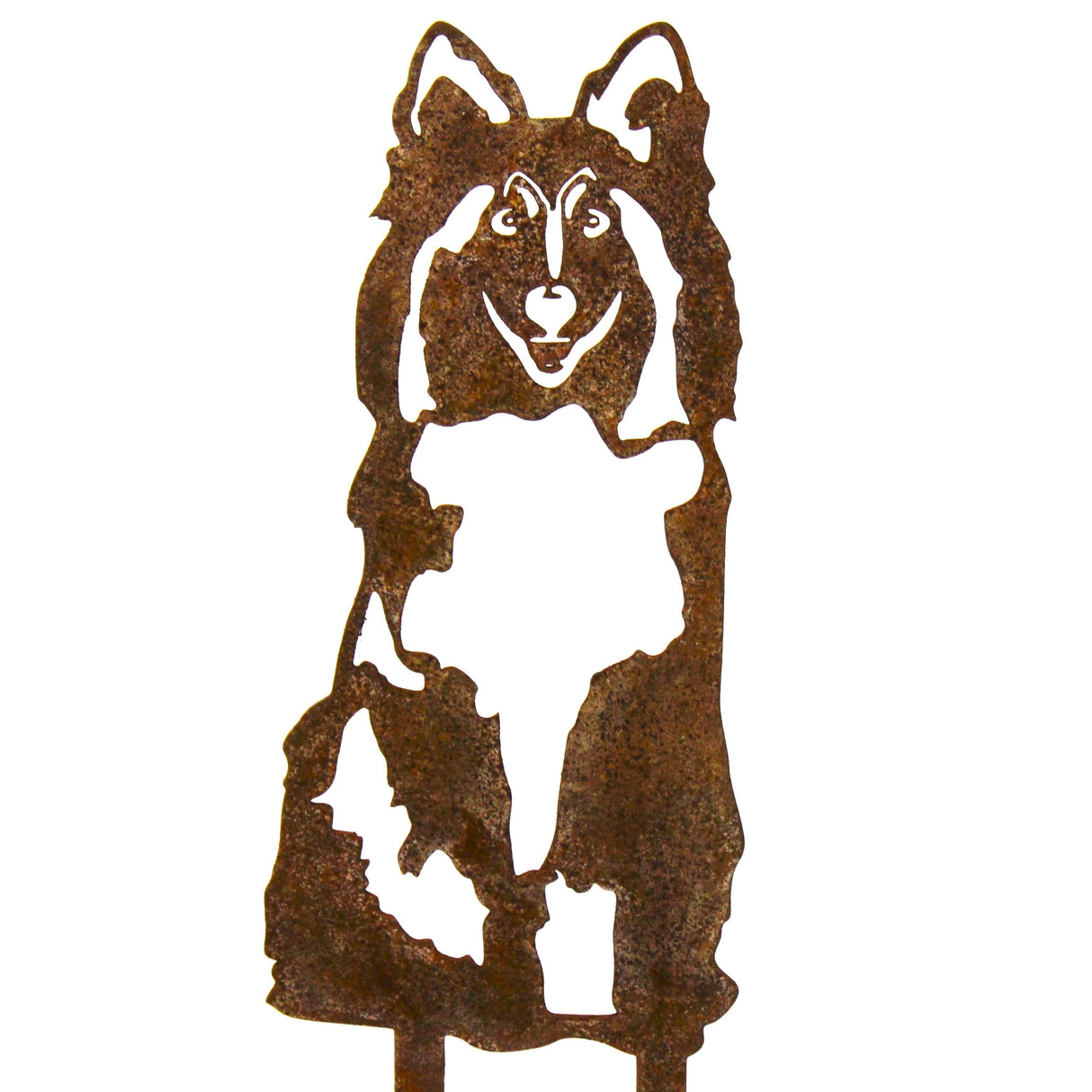Shetland Sheepdog Garden Stake