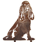 Cocker Spaniel Garden Stake