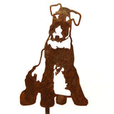 Airedale Terrier Garden Stake