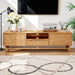 Acacia Elara Solid Wood TV Stand with Storage