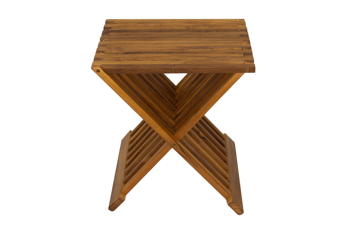 Winchester Teak Folding Stool