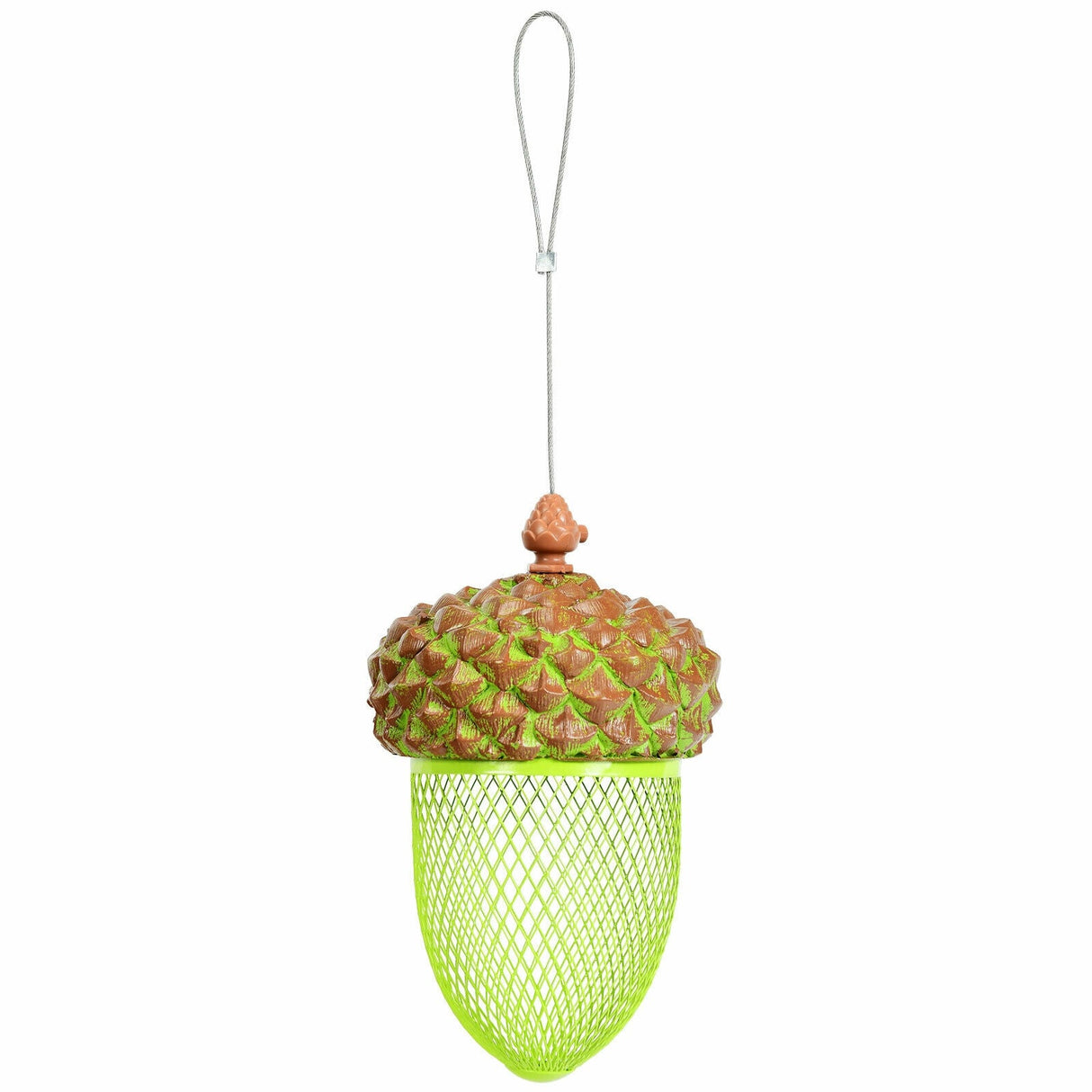 Metal Acorn Wild Bird Feeder