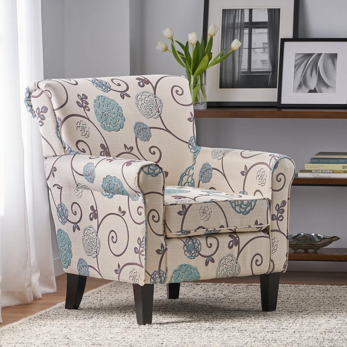 Jazmine Club Accent Chair
