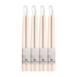 Hand-Dipped Beeswax Taper Candles - Bulk 4-Pair Bundle