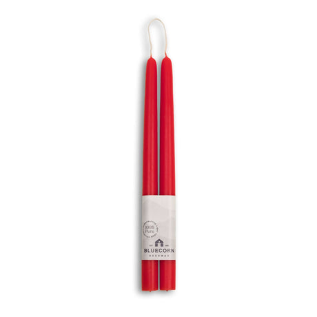Beeswax Taper Candles - Hand-Dipped - 1 Pair