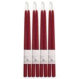 Hand-Dipped Beeswax Taper Candles - Bulk 4-Pair Bundle