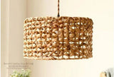 Retro Bamboo Chandelier