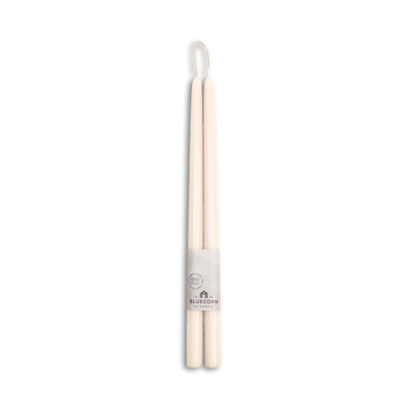 Beeswax Taper Candles - Hand-Dipped - 1 Pair