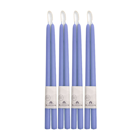Hand-Dipped Beeswax Taper Candles - Bulk 4-Pair Bundle