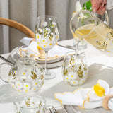 Painted Daisy Pitcher