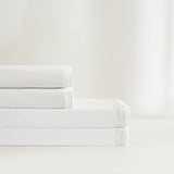 Evelyn Lace Trim Cotton Sheet Set
