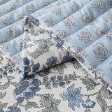 Lillian Block Print Reversible Quilt 6 Set